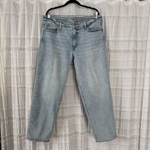 Old Navy High Rise OG Loose Light Straight Leg jeans